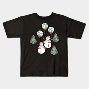 Snowman Parade Kids T-Shirt